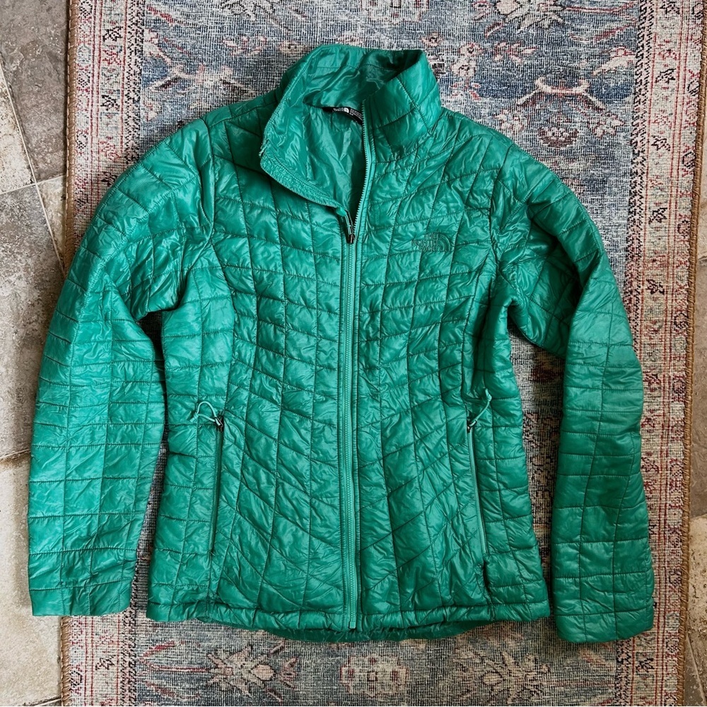 The North Face Women’s Green Quilted Puffer Jacket